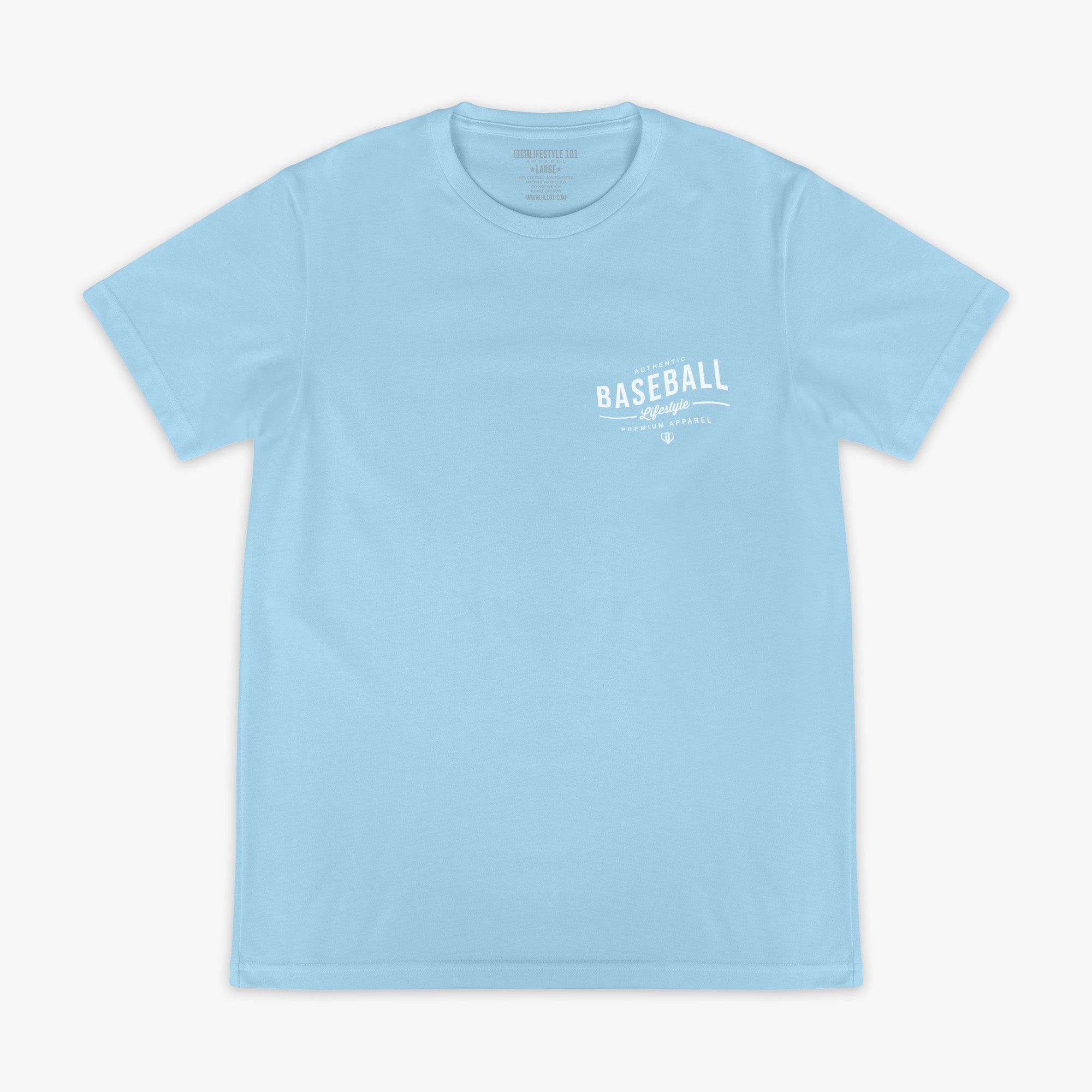BSBL Wave Tee - Light Blue