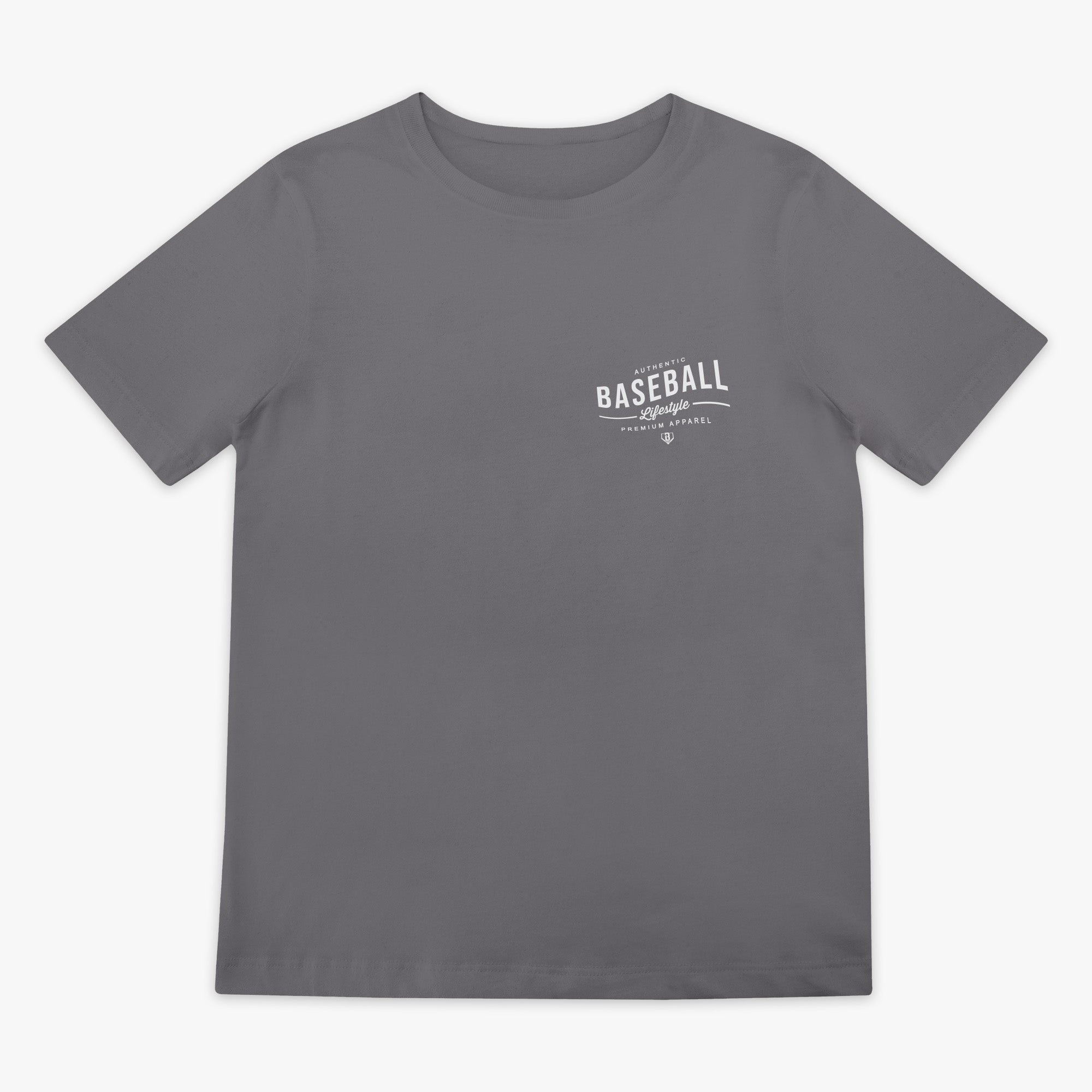 BSBL Wave Youth Tee - Cool Gray