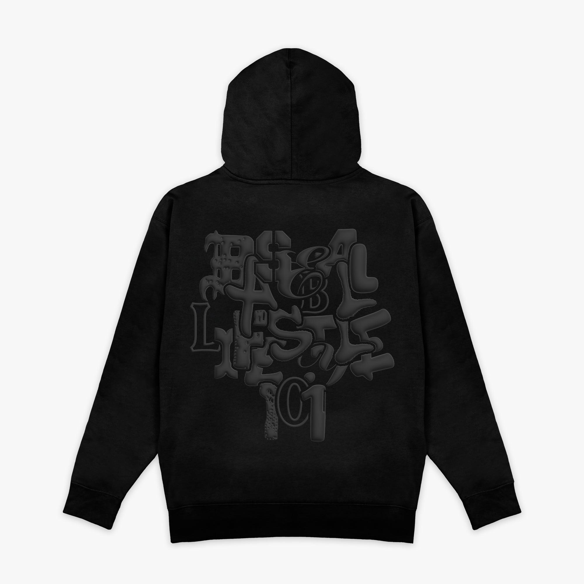 Scrambled Youth Hoodie - Blackout