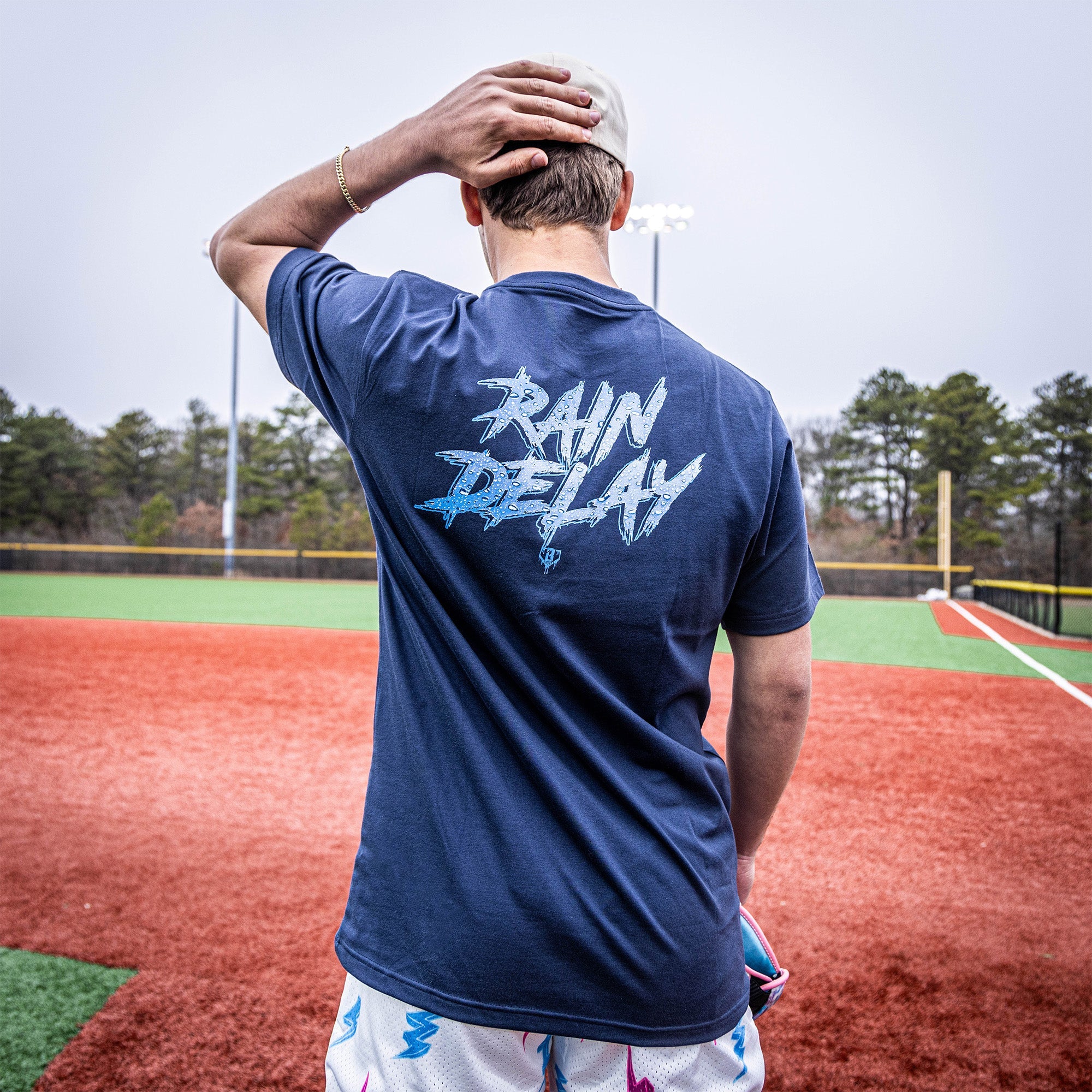 Rain Delay Tee - Navy
