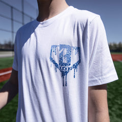 Rain Delay Youth Tee - White