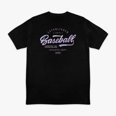 Realtree Established Tee - Black/Aspect-Lavender