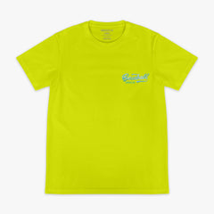 Realtree Established Tee - Bright Yellow/Aspect-Teal
