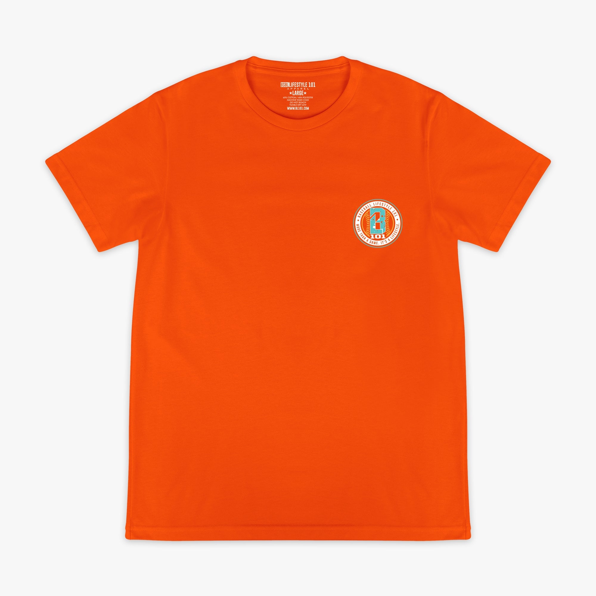 Splatter Established Tee - Orange