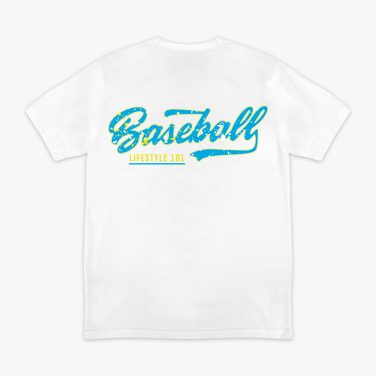 Splatter Established Tee - White
