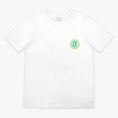 Splatter Established Youth Tee - White