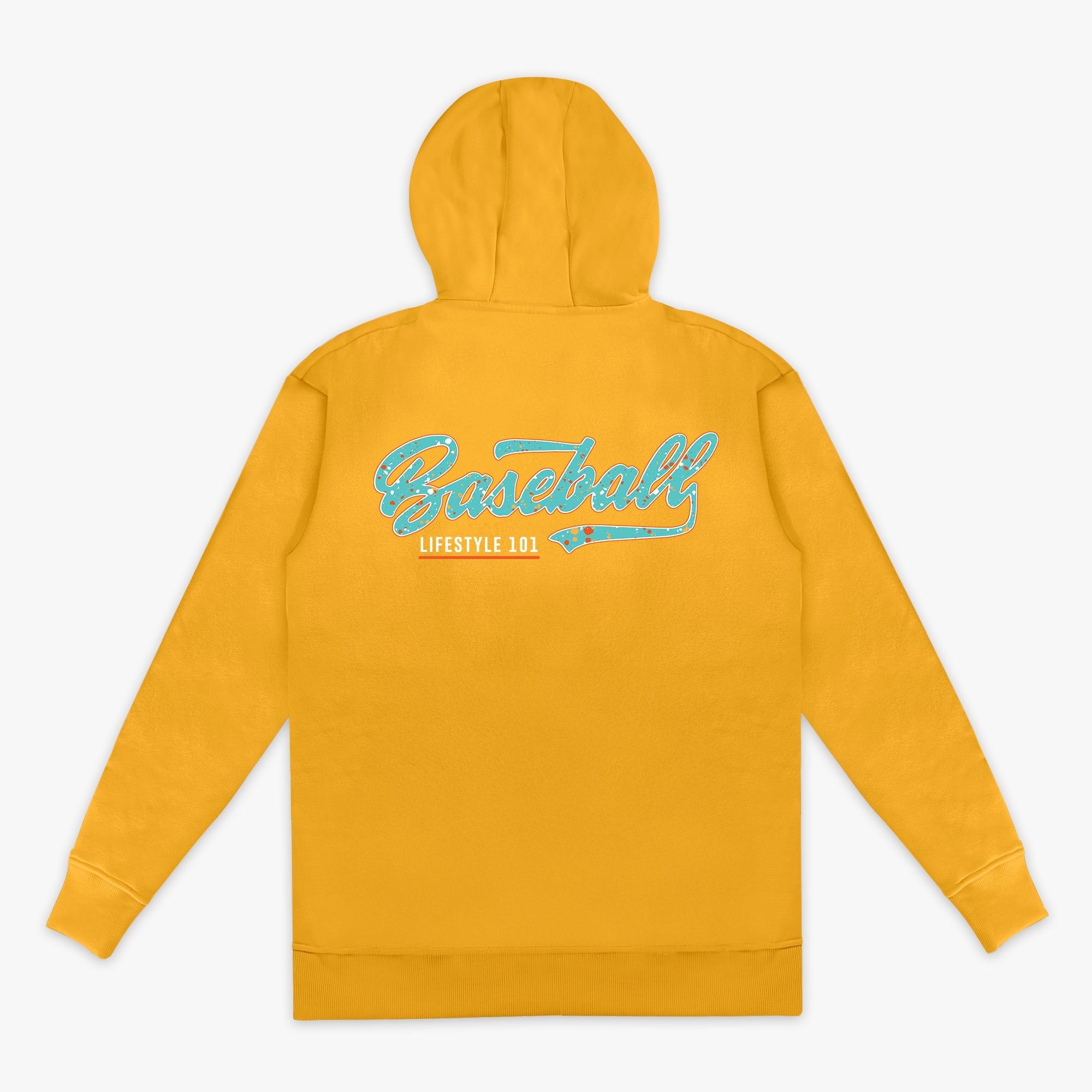 Splatter Hoodie - Orange