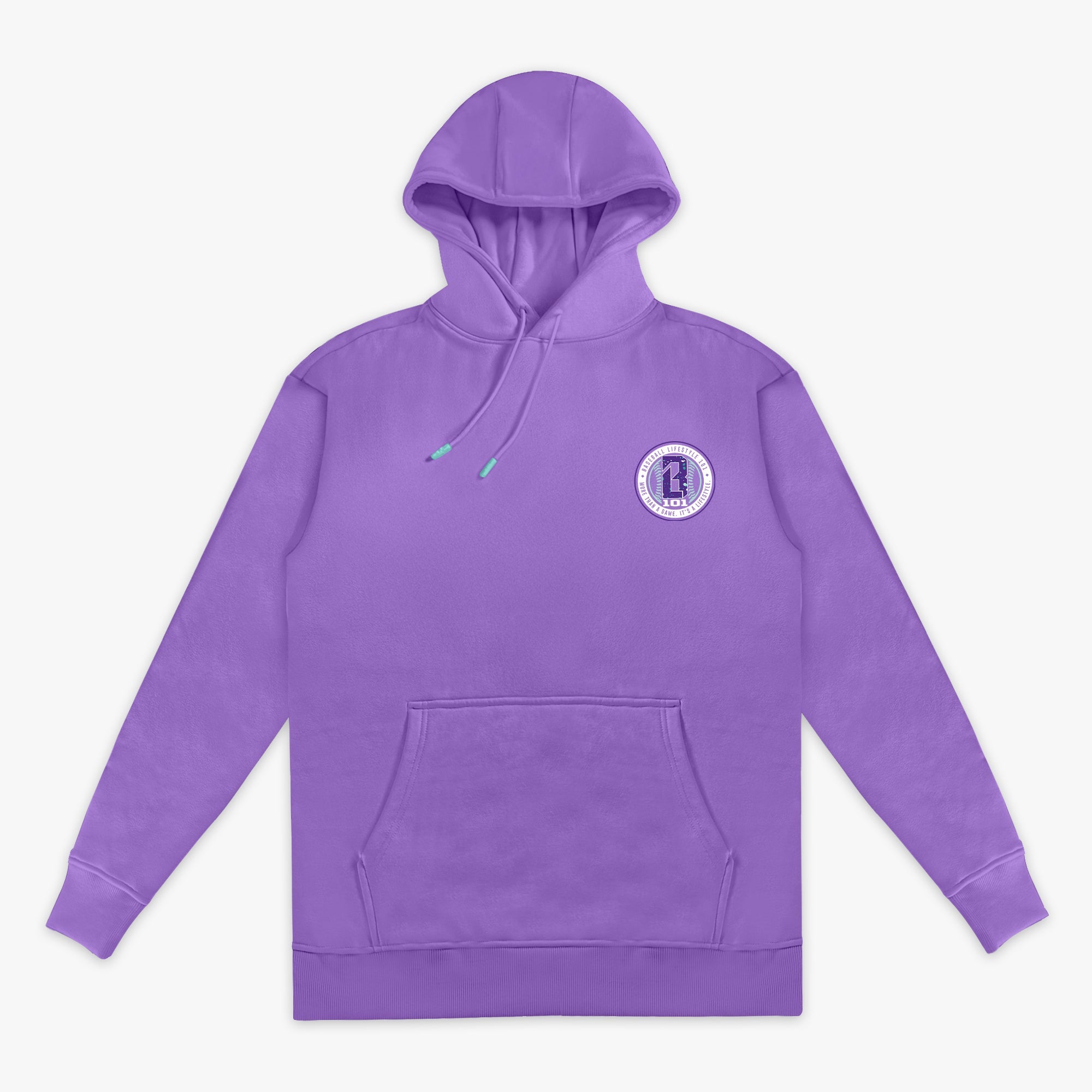 Splatter Hoodie - Purple