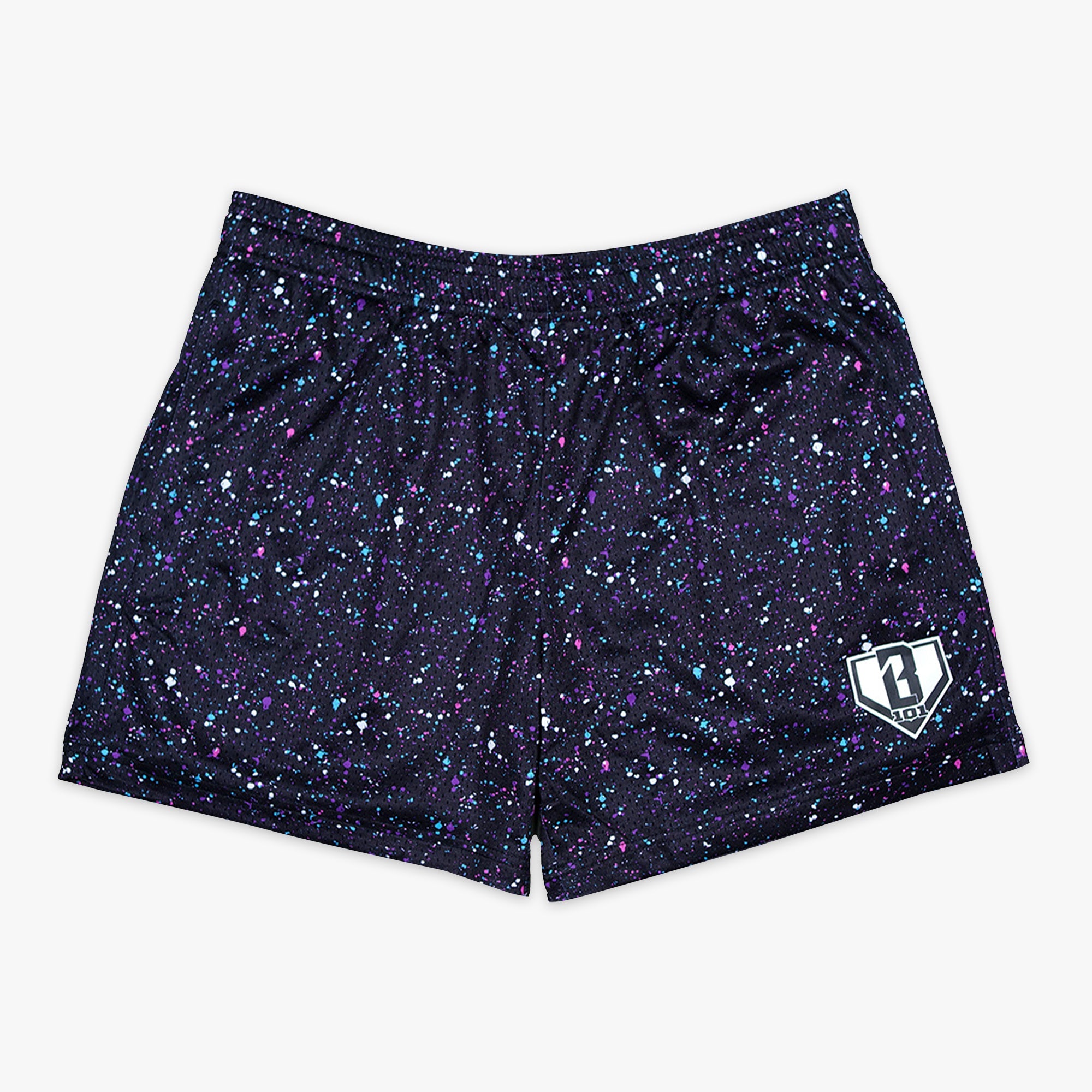 Splatter Youth Shorts - Galaxy