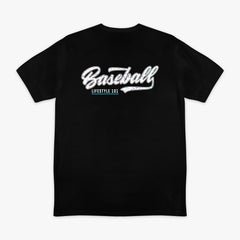 Splatter Established Tee - Black/White
