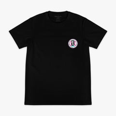 Splatter Established Tee - Black/White