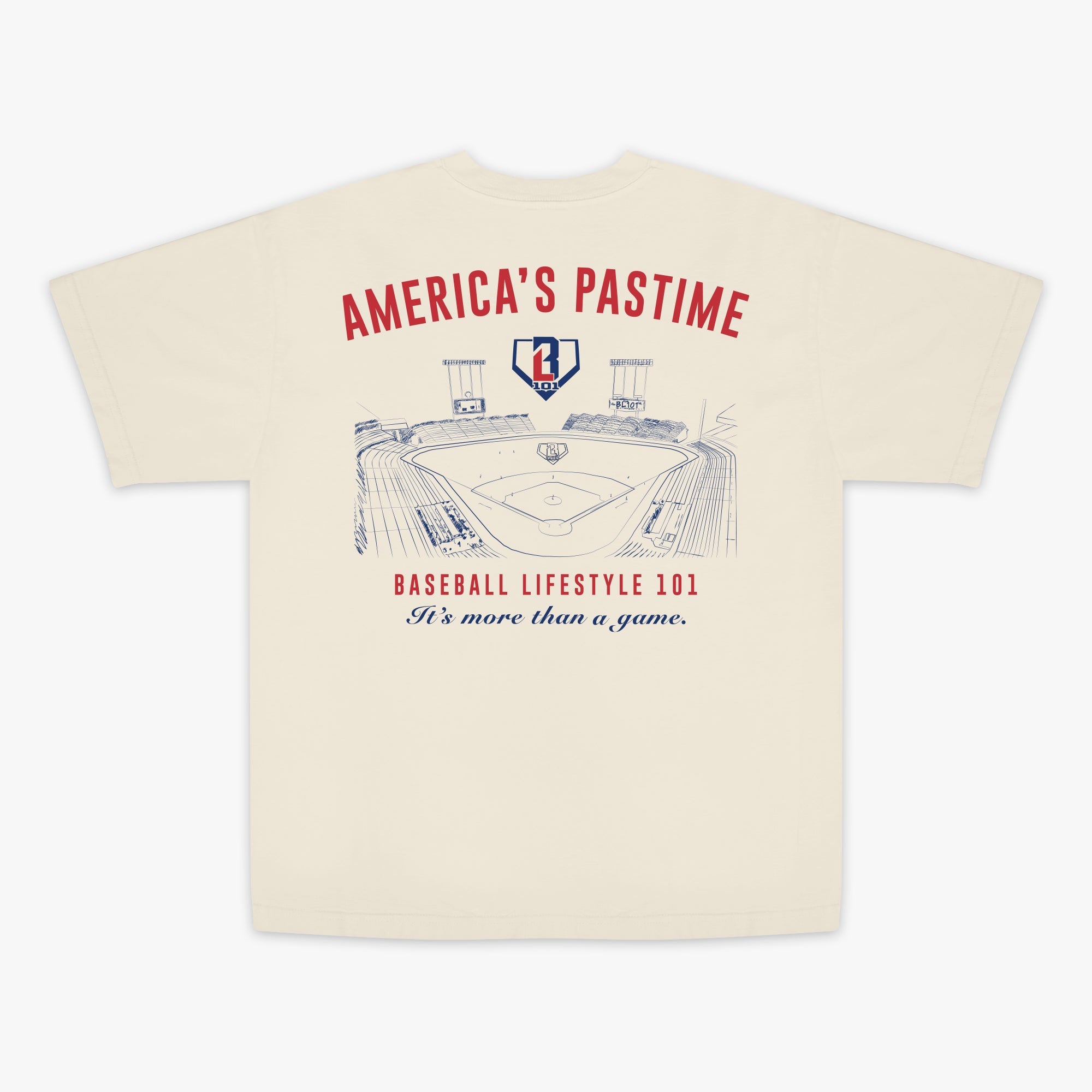 Stadium Youth Relaxed Tee - Bone