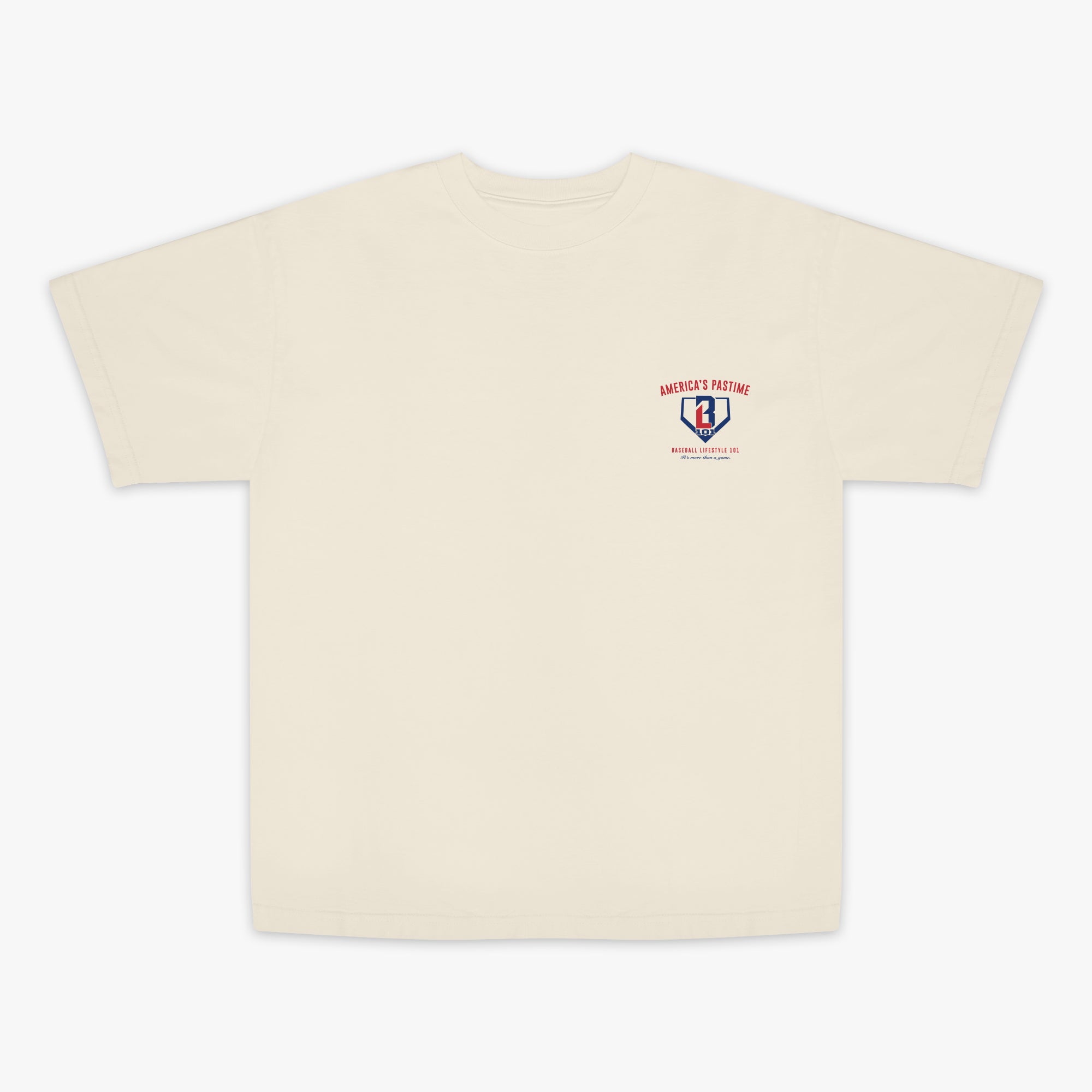 Stadium Relaxed Tee - Bone