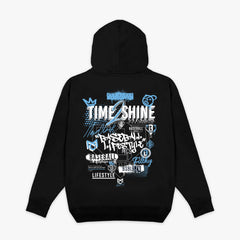 Time 2 Shine Icons Youth Hoodie - Black