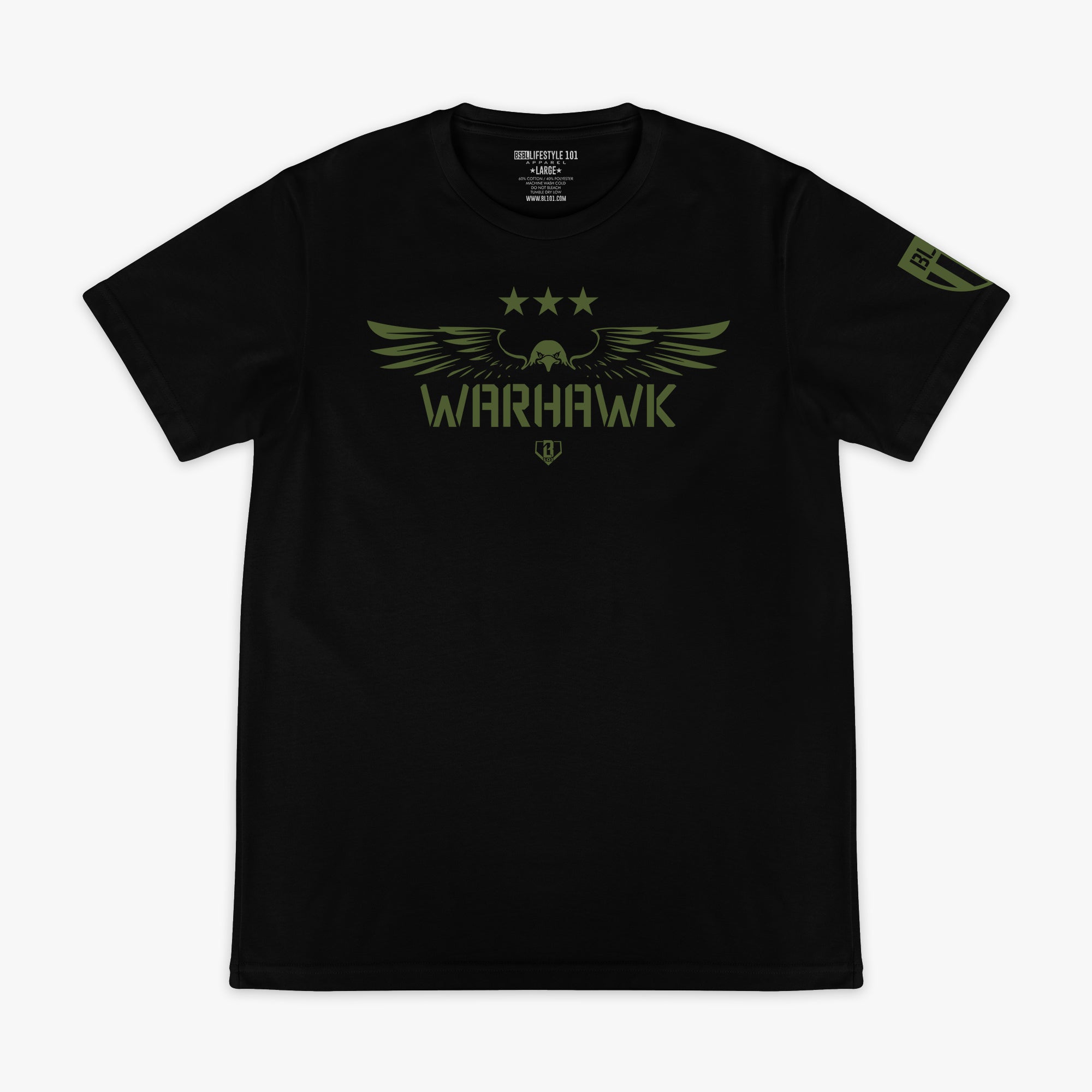 Warhawk Tee - BL Black