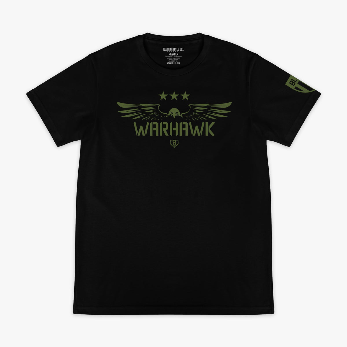 Warhawk Tee - BL Black