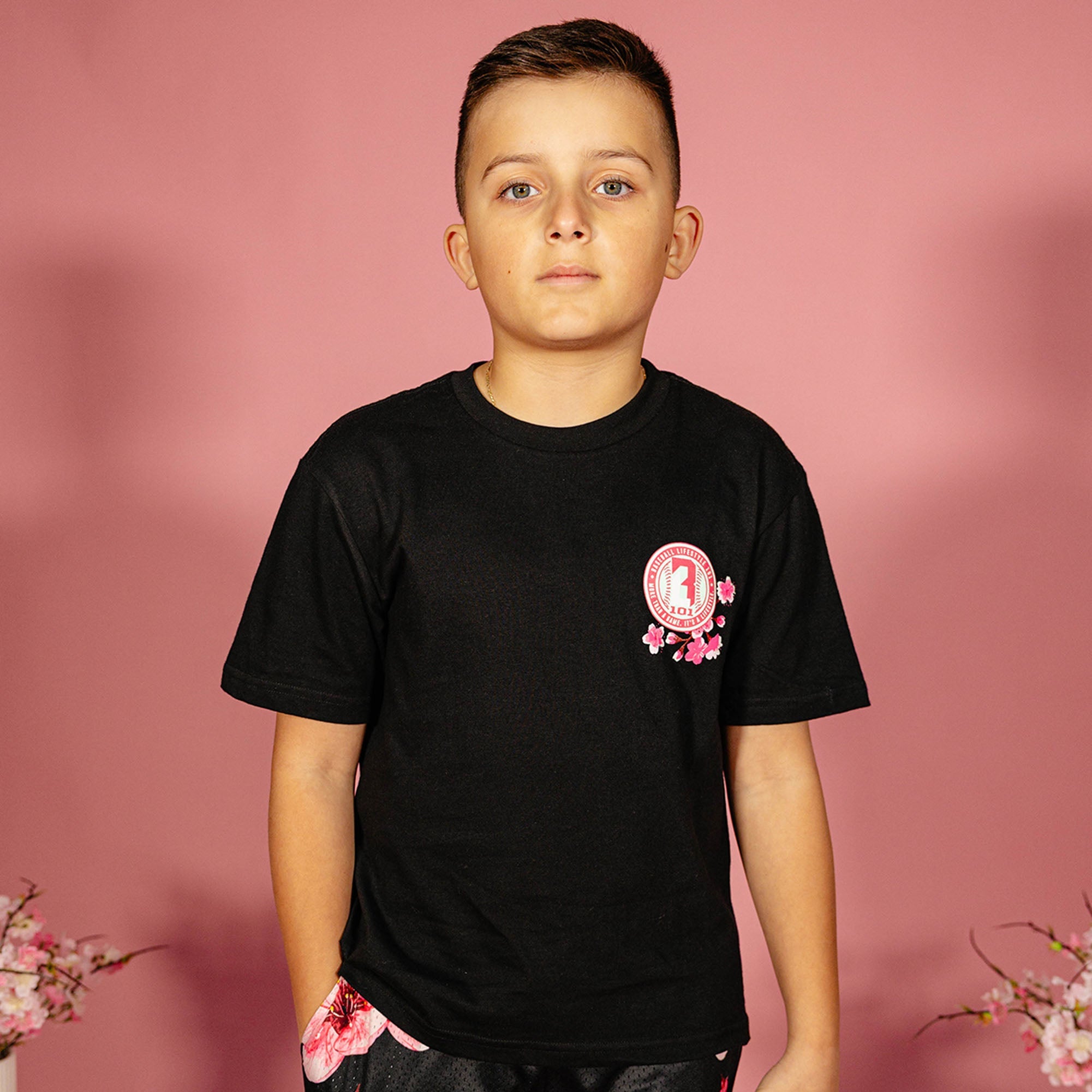 Cherry Blossom Established Youth Tee