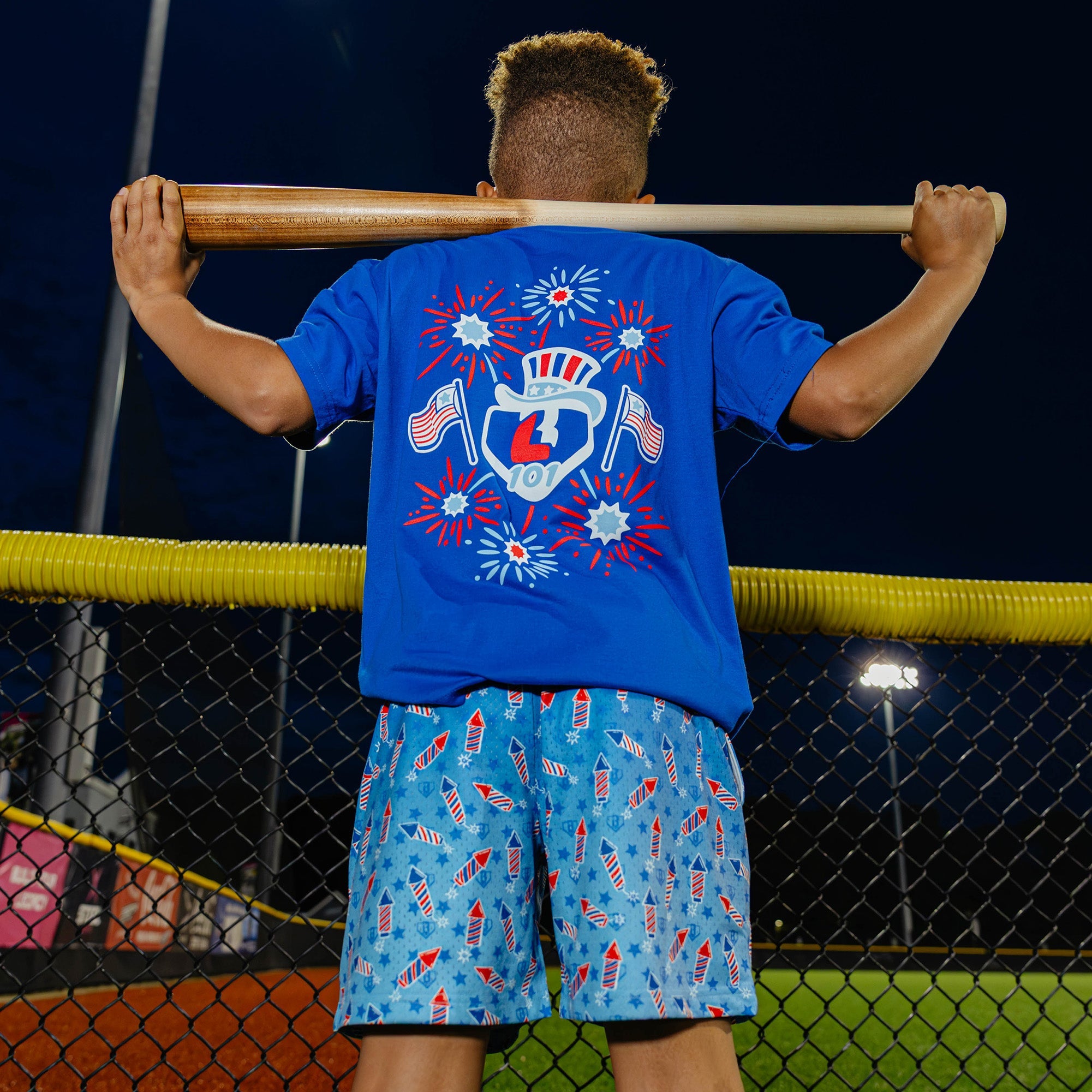 Firework Flyball Youth Tee