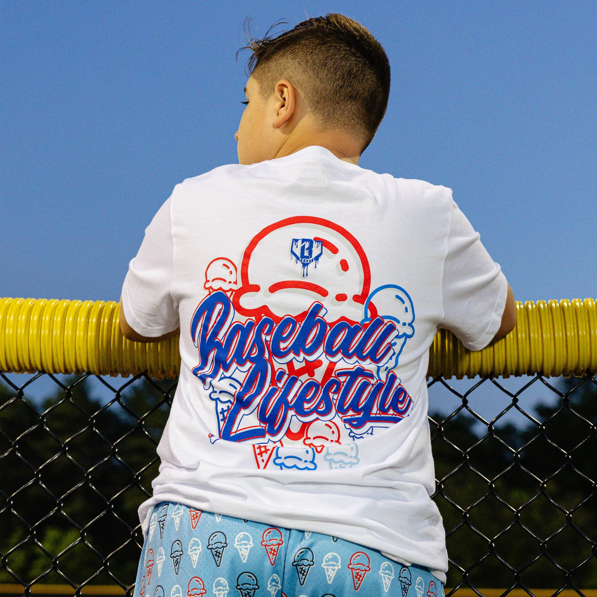 Scoops Ice Cream Youth Tee - USA