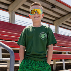 Backyard To Big League Youth Tee - Green