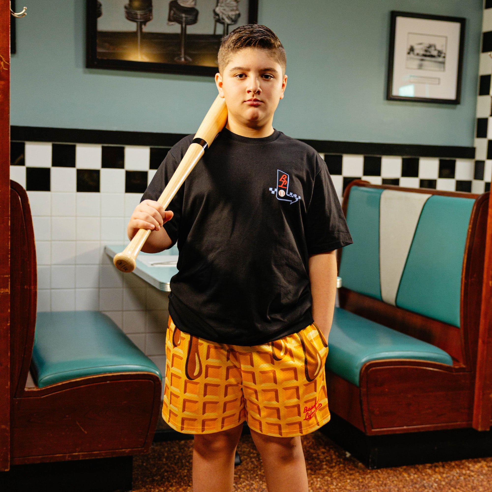 Batter Up Youth Shorts