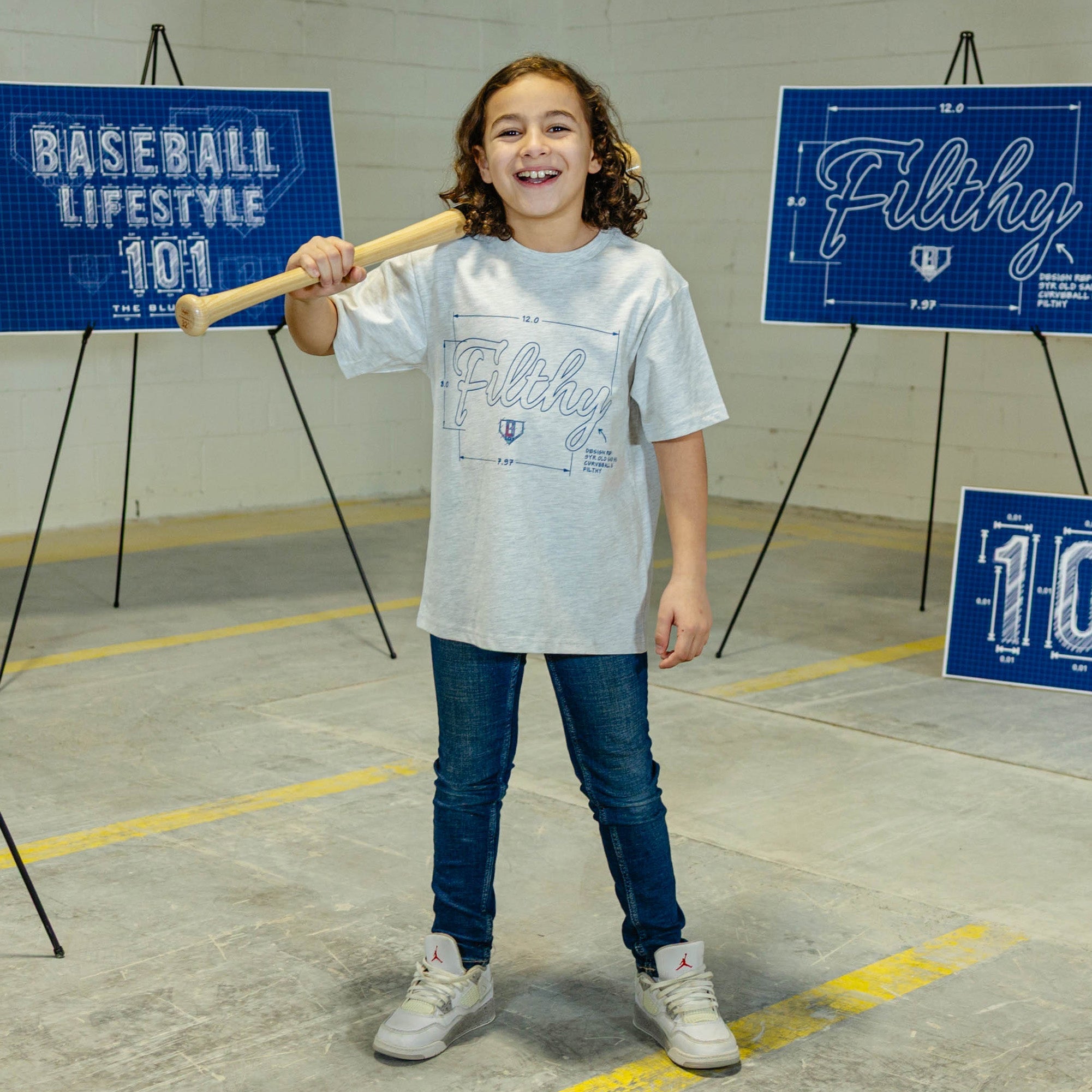 Blueprint Filthy Youth Tee - Heather Gray