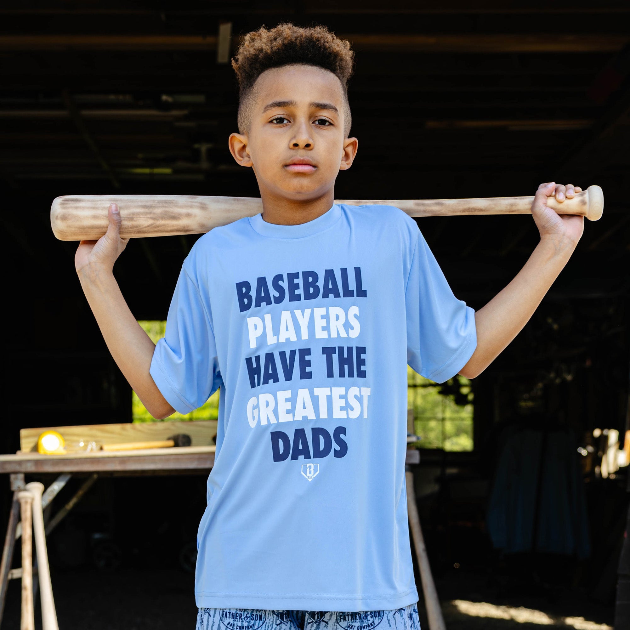 Greatest Dads Athletic Youth Tee
