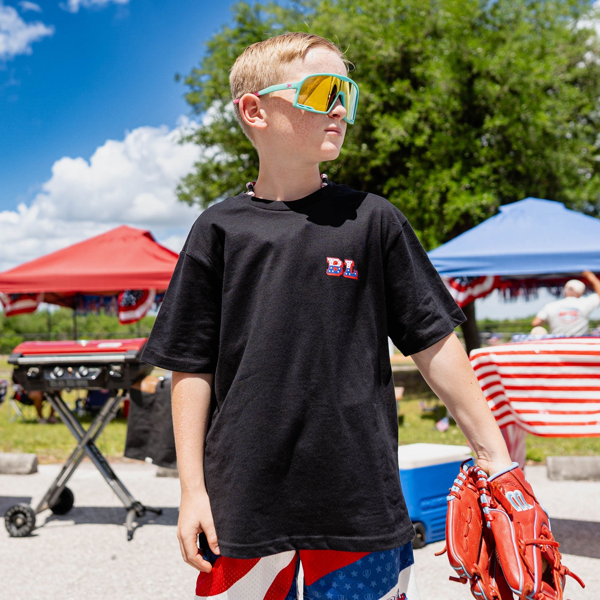 Patriot Pitch Youth Tee