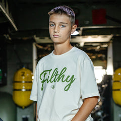 Filthy Tee - Bone/Green