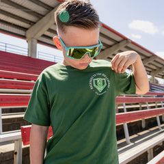 Backyard To Big League Youth Tee - Green