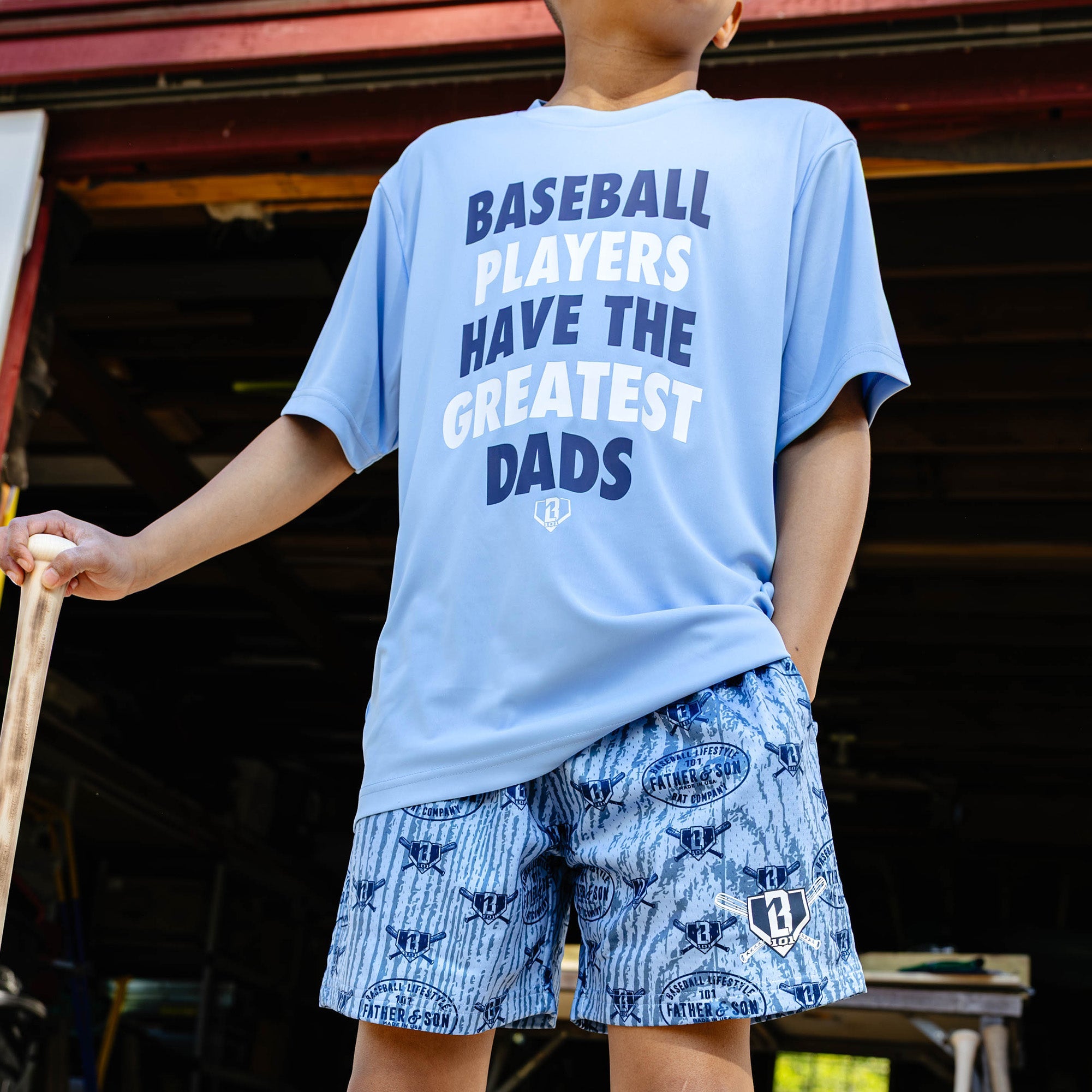Greatest Dads Athletic Youth Tee