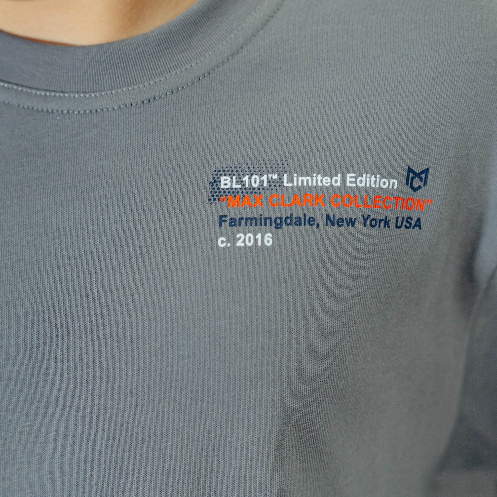 Max Clark Youth Tee - Gray