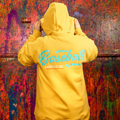Splatter Youth Hoodie - Orange