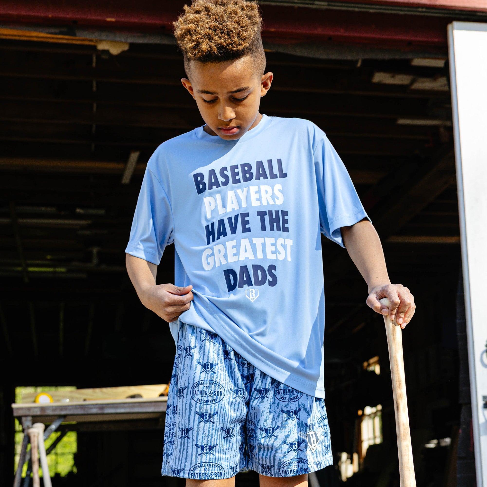 Greatest Dads Athletic Youth Tee