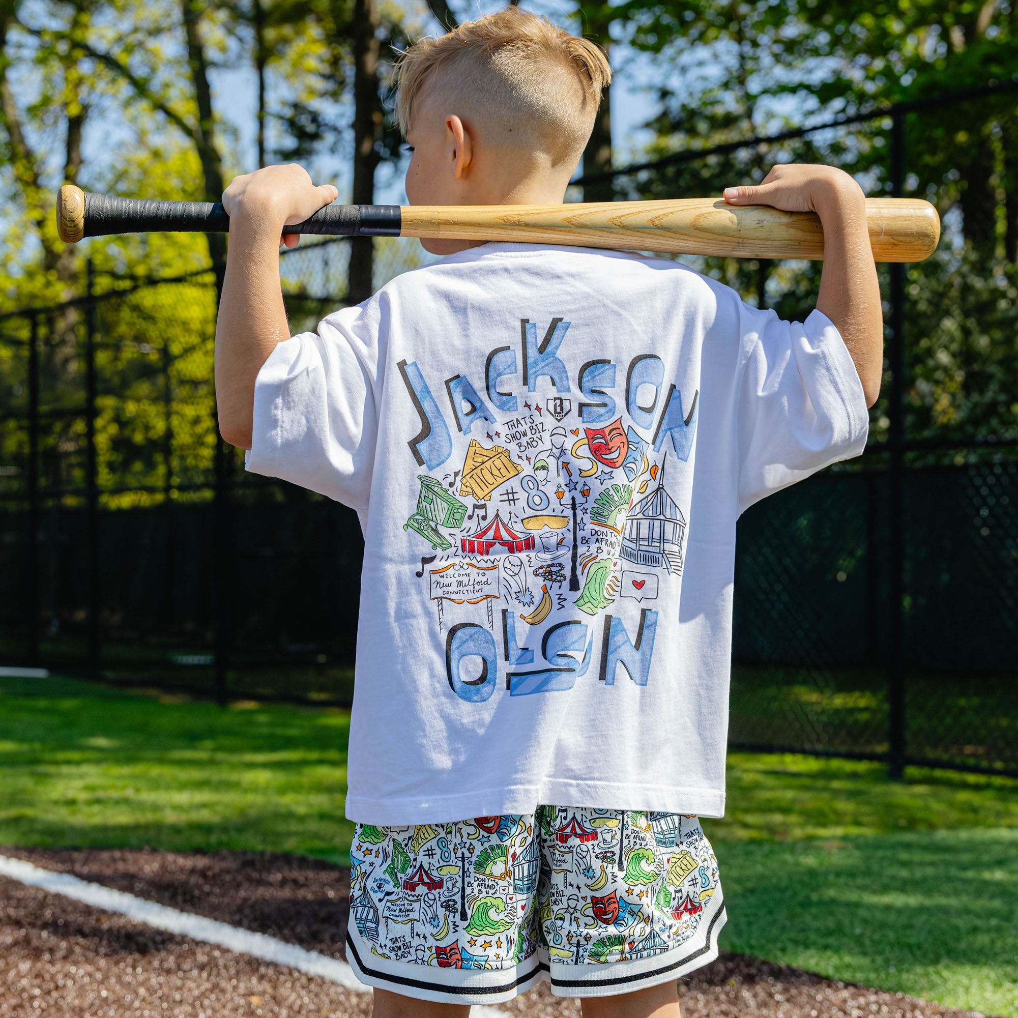 Jackson Olson Hometown Relaxed Youth Tee