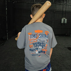 Max Clark Youth Tee - Gray