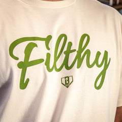 Filthy Tee - Bone/Green