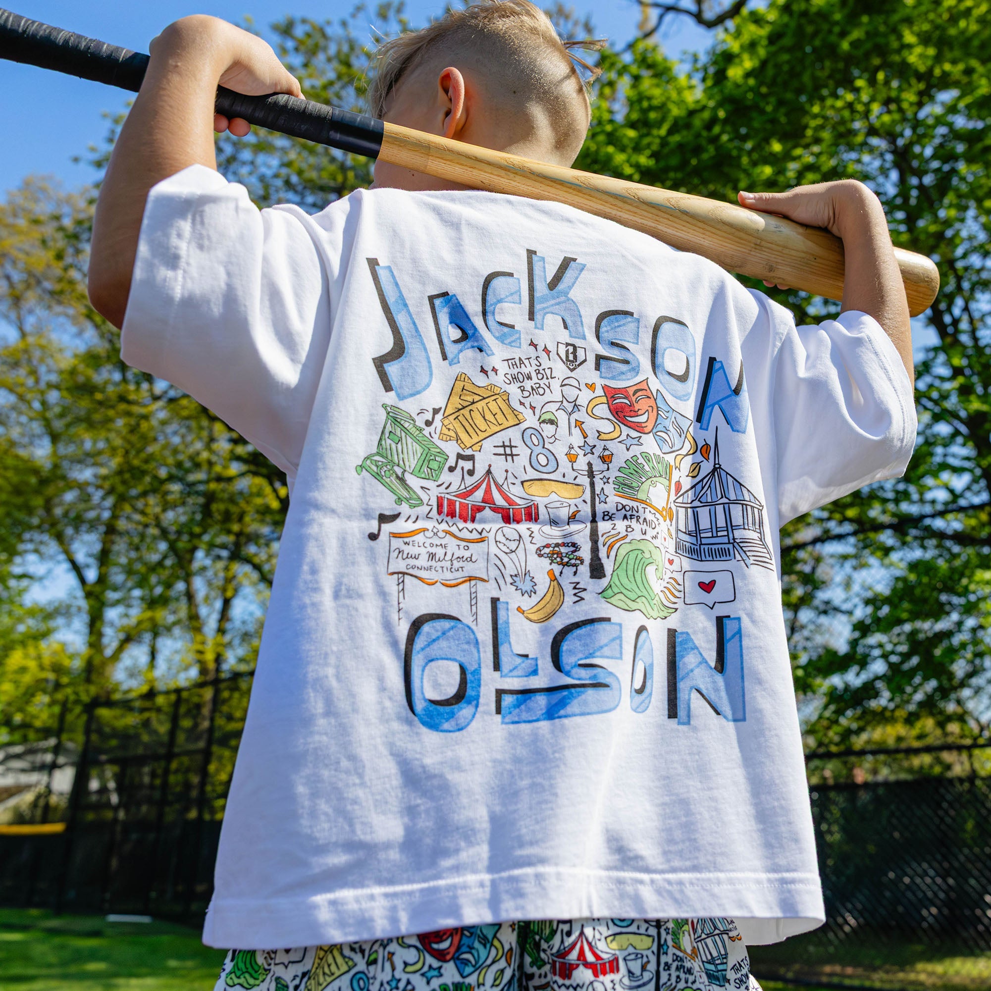 Jackson Olson Hometown Relaxed Youth Tee