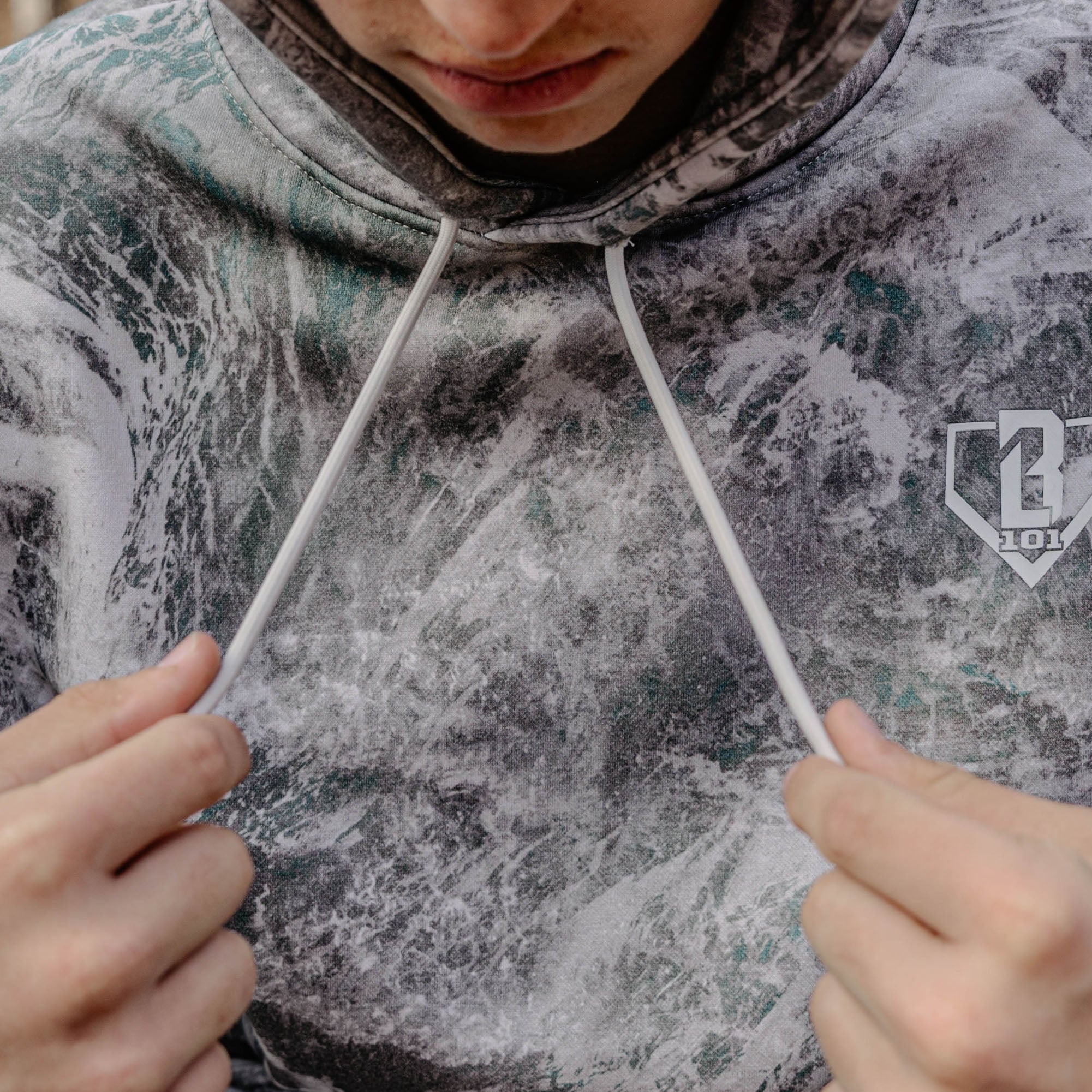 Realtree Baseline Youth Hoodie - Arctic