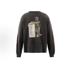 Saint Michael Vintage Artwork & Typography Graphic Sweatshirt